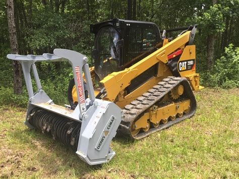 cat mulcher skid steer|used skid steer forestry mulcher.